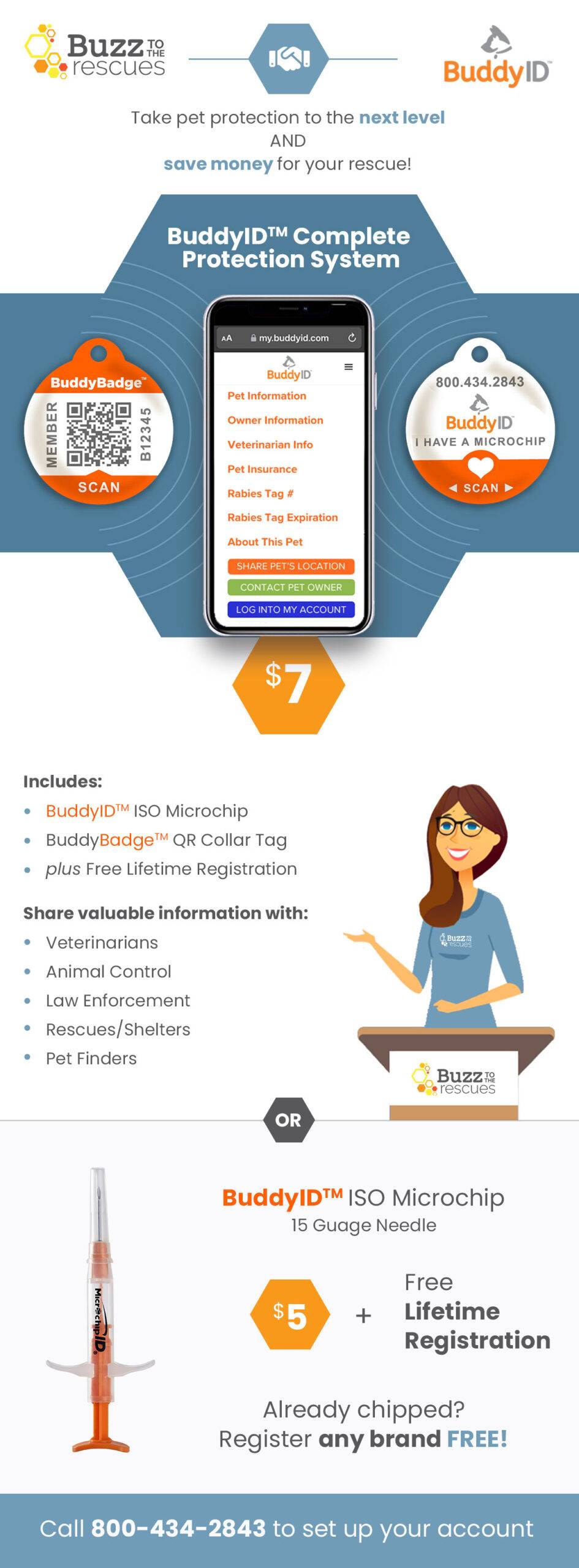 Microchip Integration | Buzz to the Rescues